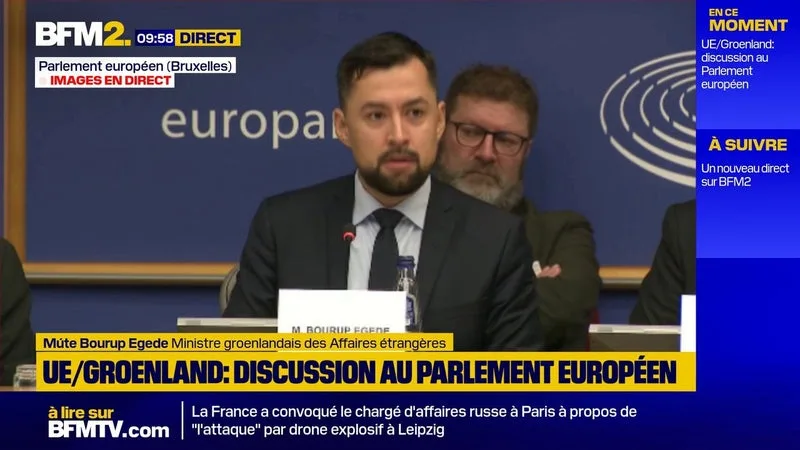 "Nous avons besoin de l'UE dans l'Arctique ainsi qu'au Groenland", déclare le ministre groenlandais des Affaires étrangères