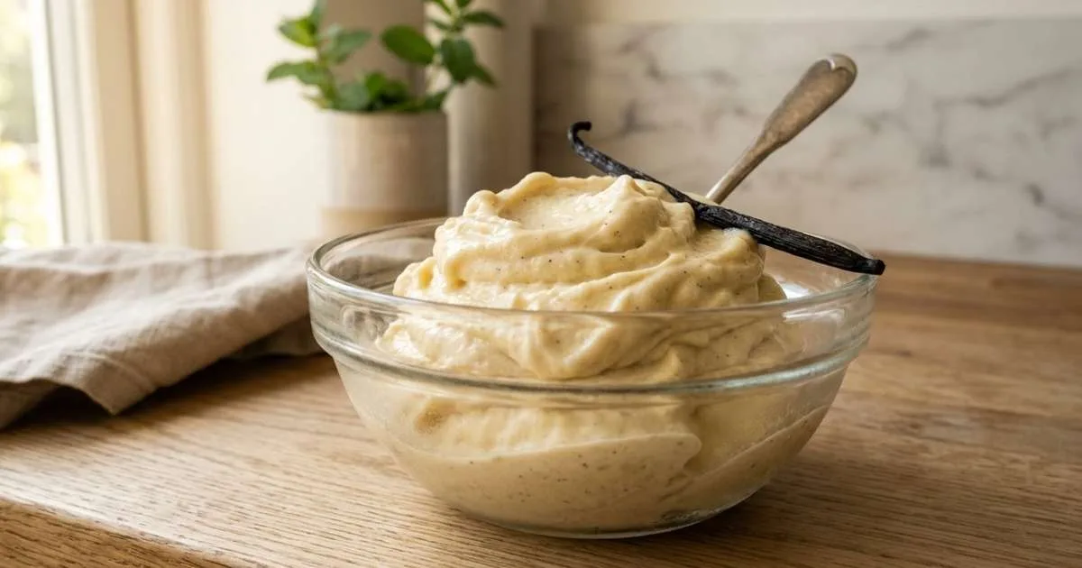 Sem creme de leite e sem sorveteira: congele bananas maduras e bata com baunilha para conseguir uma sobremesa cremosa usando apenas 2 ingredientes