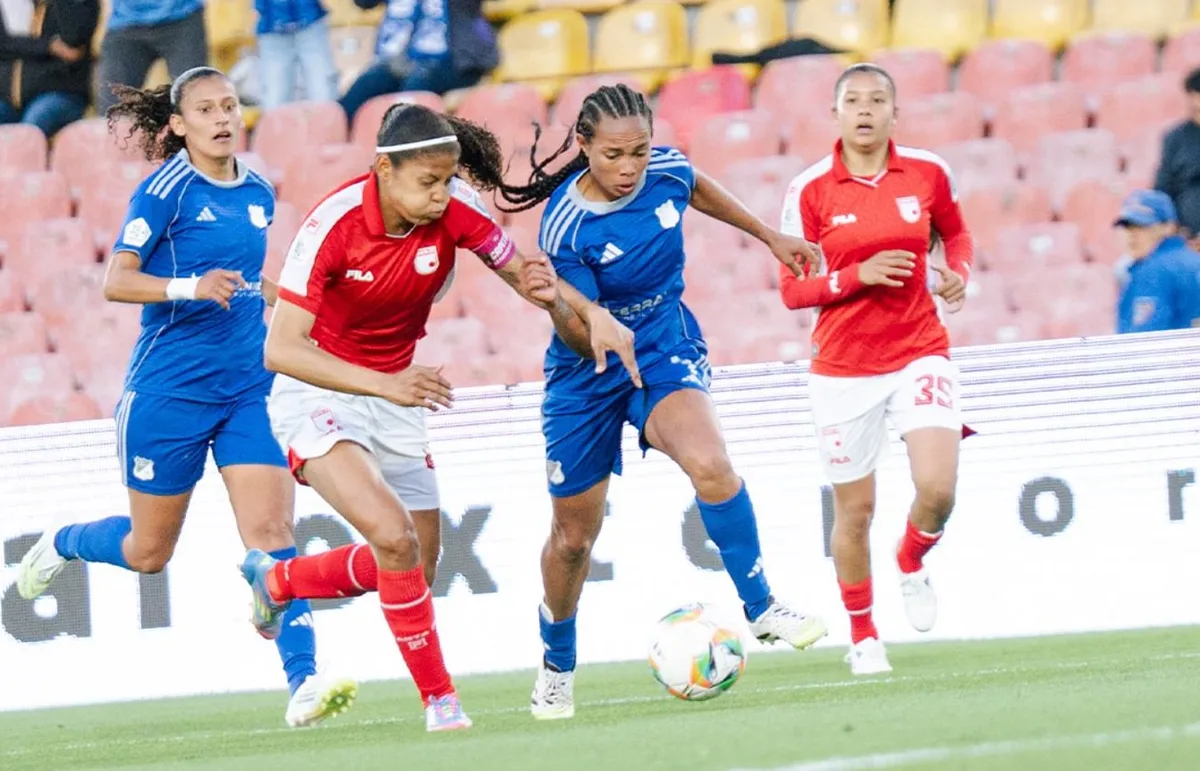 Santa Fe vs. Millonarios: hora y dónde ver el clásico bogotano en las semifinales de la Liga Femenina 2026