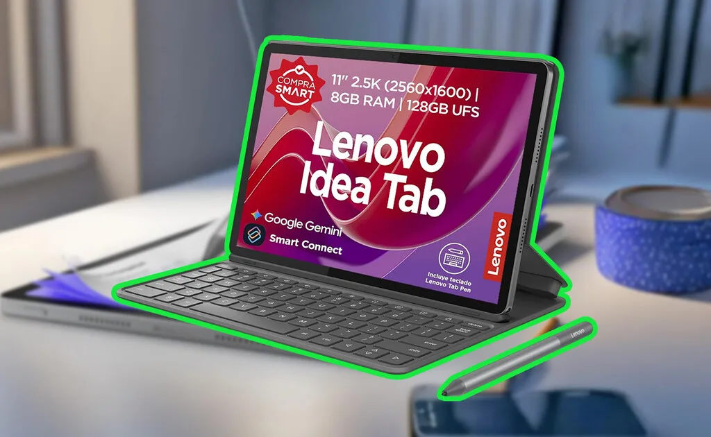 Amazon México está rematando la tablet perfecta para los estudiantes: Lenovo Idea Tab (2026)