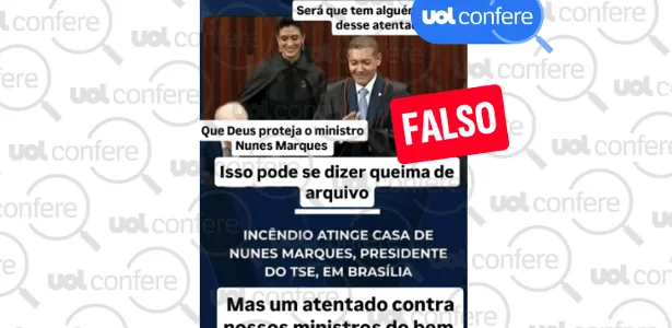 Vazamento de gás causou incêndio na casa de Nunes Marques, e não atentado