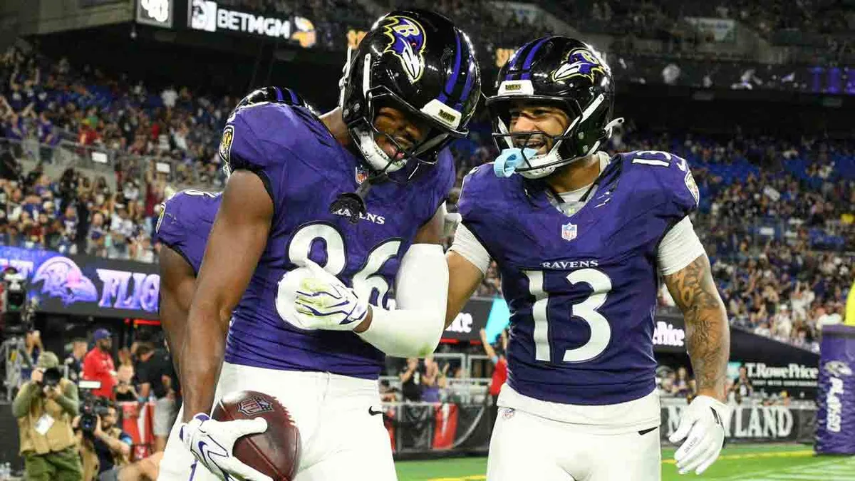 NFL Roundup: Ravens rout Commanders in pre-season finale