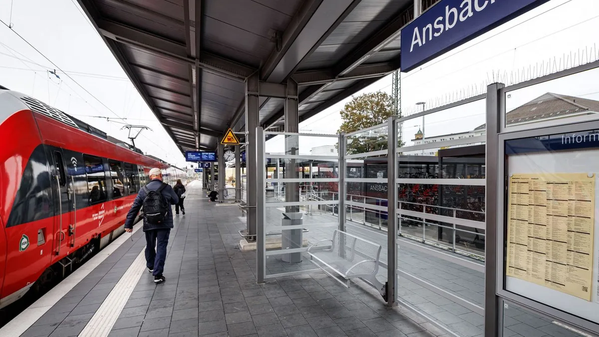 Auszeichnung: „Freundliche Atmosphäre“: Ansbach ist Bahnhof des Jahres