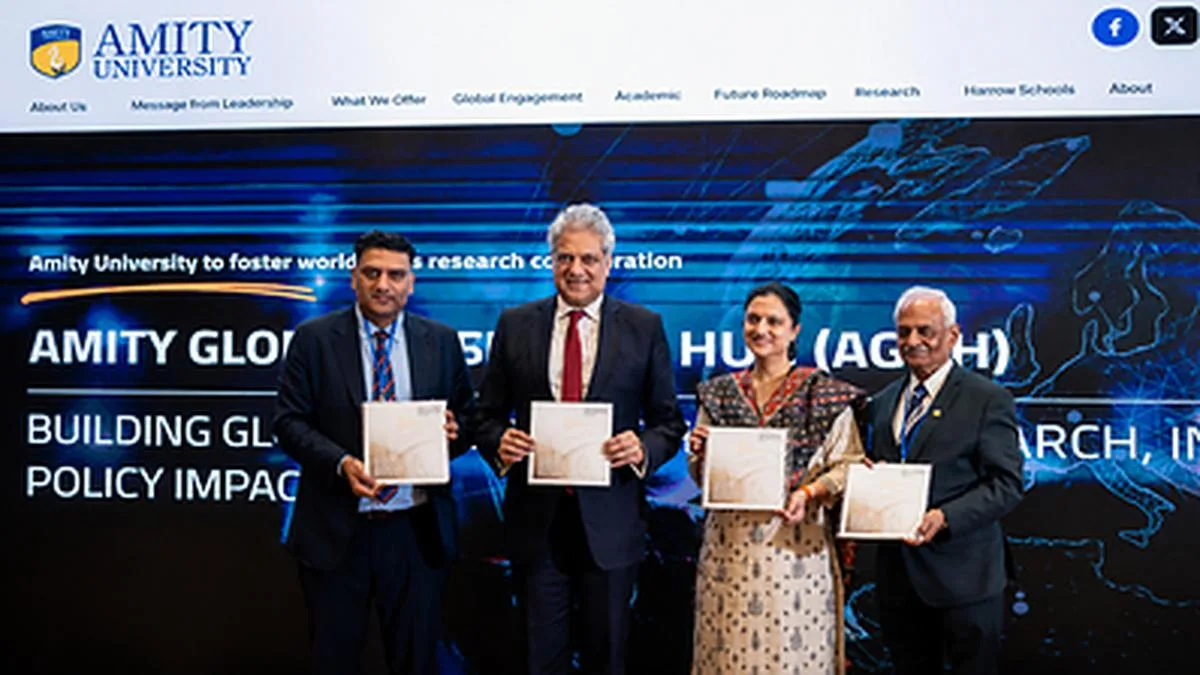 Amity Global Research Hub Launches in New York to Boost India-US Innovation