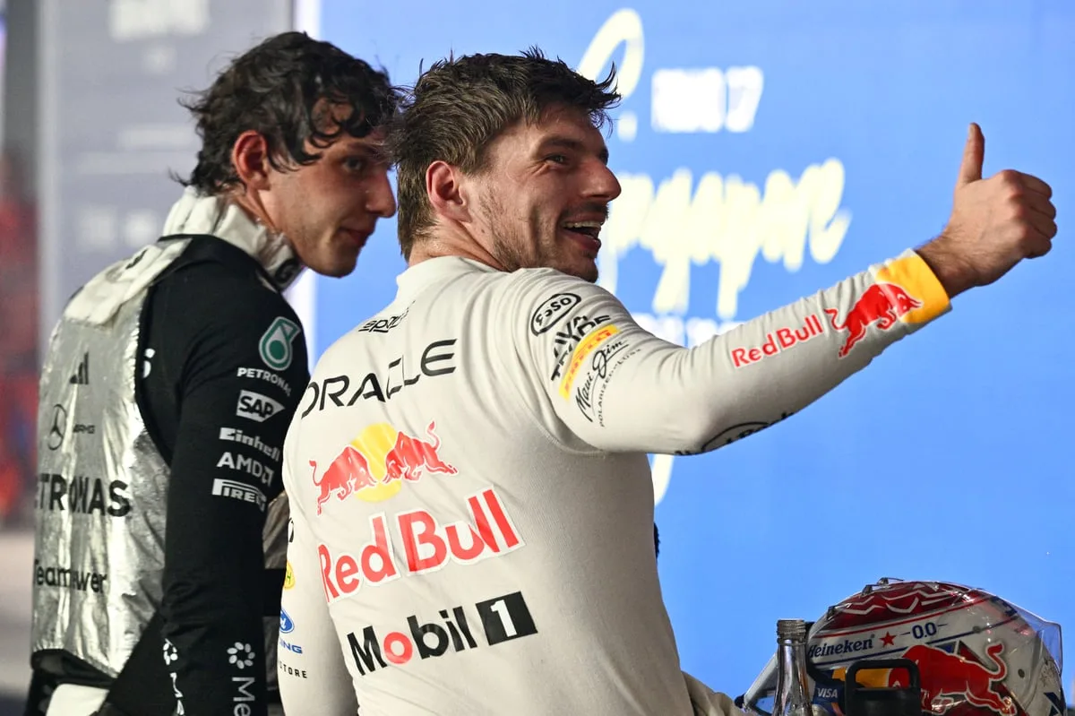 Max Verstappen wins Singapore Grand Prix with Kimi Antonelli on verge of title