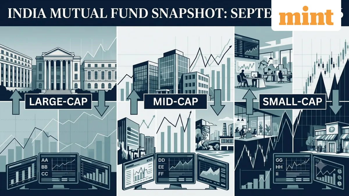 Mutual funds' September 2026 portfolio moves: Top 5 stocks bought and sold across large-, mid- and small-cap segments