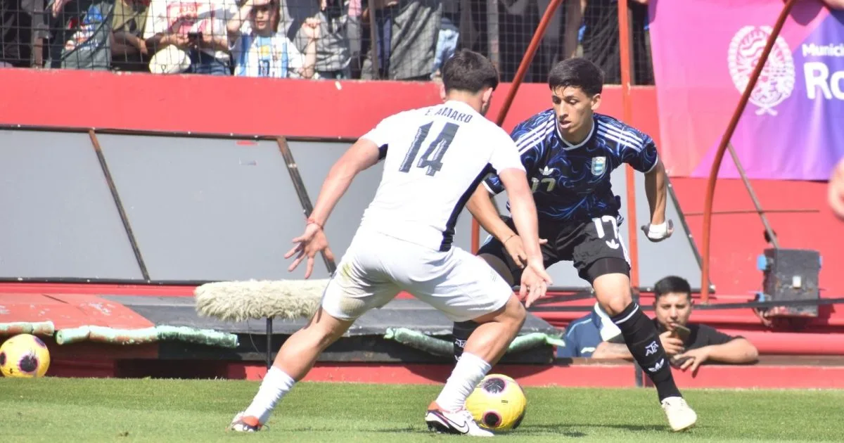 Argentina le ganó a Uruguay por 1 a 0 y sumó su primer triunfo en los Juegos Suramericanos