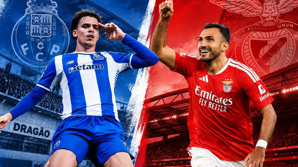 Porto x Benfica: onde assistir, horário, palpite e escalações pelo Campeonato Português