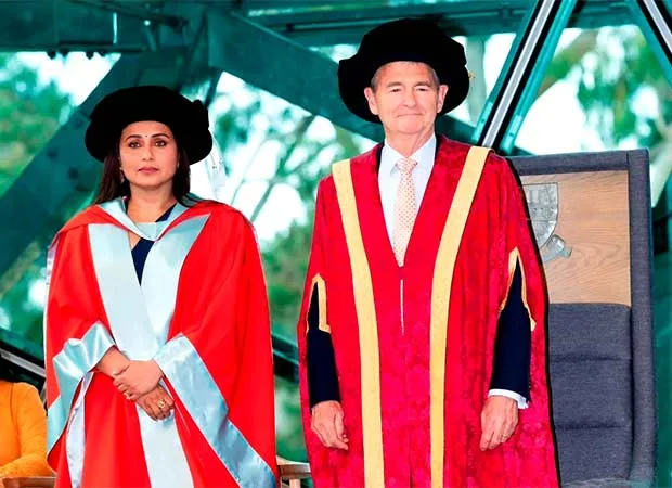 Rani Mukerji becomes second Indian film personality after Shah Rukh Khan to receive La Trobe Honorary Doctorate