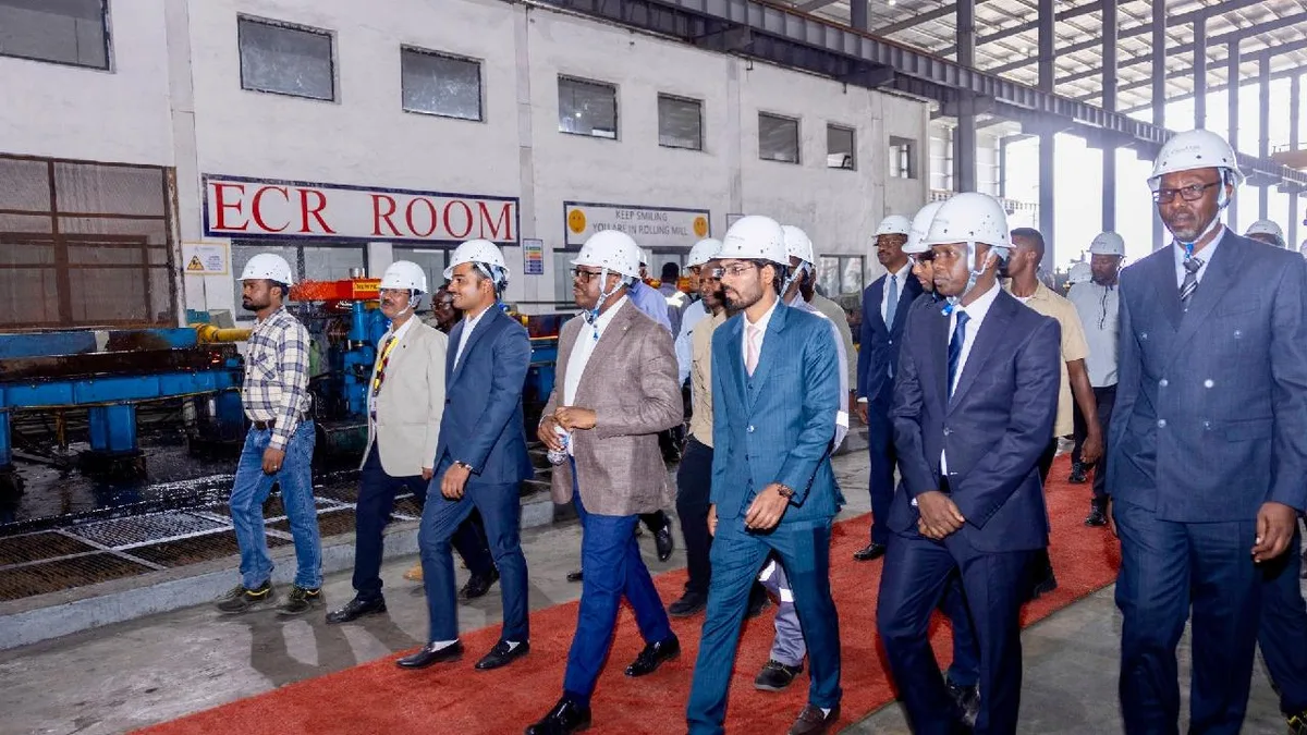 Rwanda inaugurates first steel processing plant