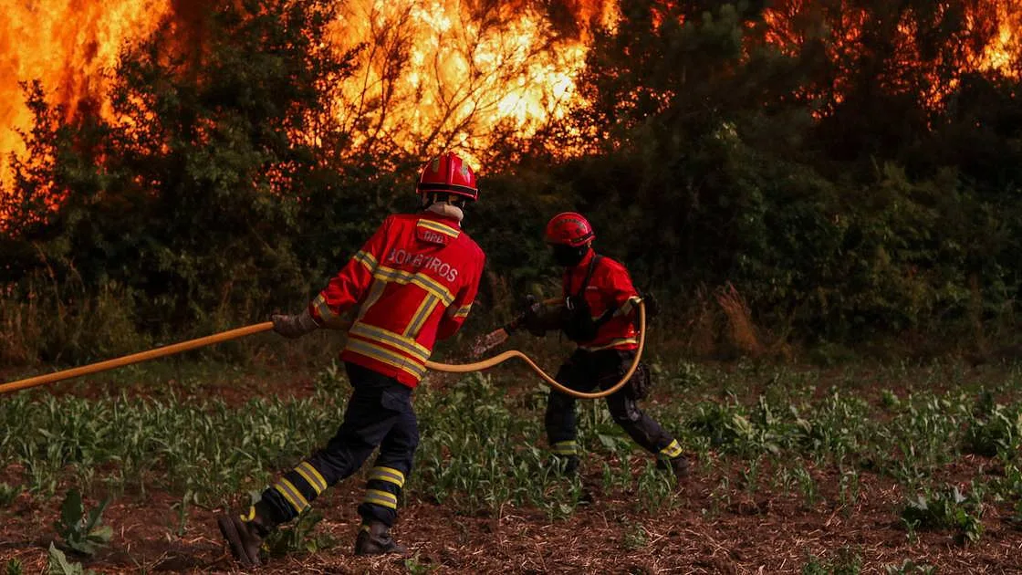 Quase todo o interior Norte e Centro do país em perigo máximo de incêndio