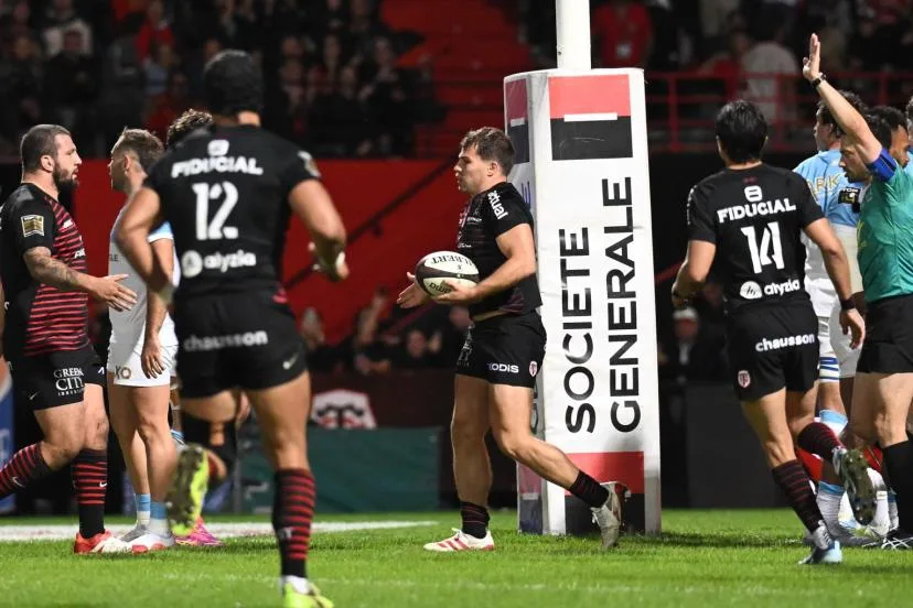 Malmené pendant plus d'une heure, le Stade Toulousain prend le bonus face à Bayonne et garde la tête du Top 14
