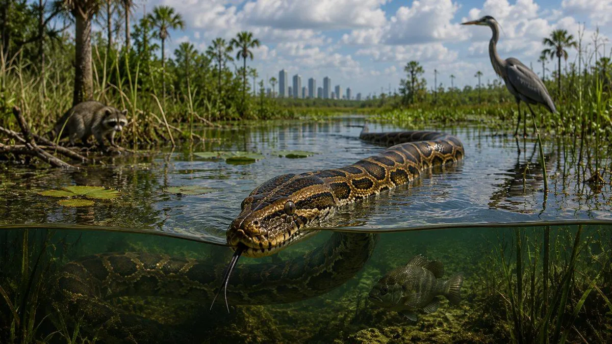 Florida’s python invasion was followed by a huge drop in native mammals