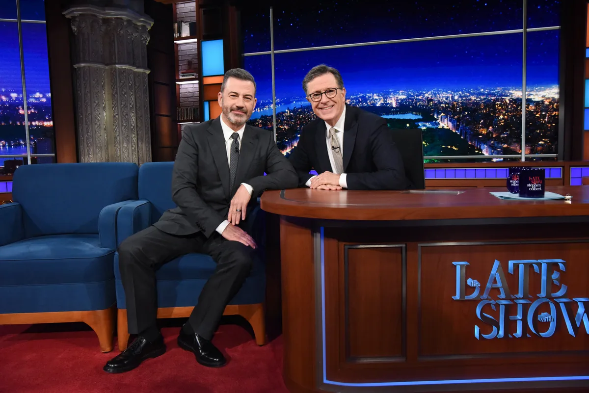 Stephen Colbert Endorses Jimmy Kimmel For Emmy