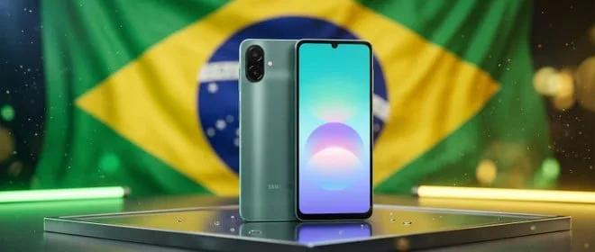 Galaxy A08 é lançado no Brasil com 6.000 mAh e atualizações até 2032; veja preço
