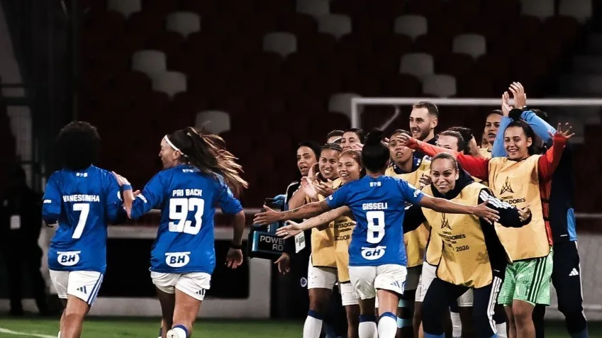 Cruzeiro estreia com vitória sobre a LDU na Libertadores Feminina