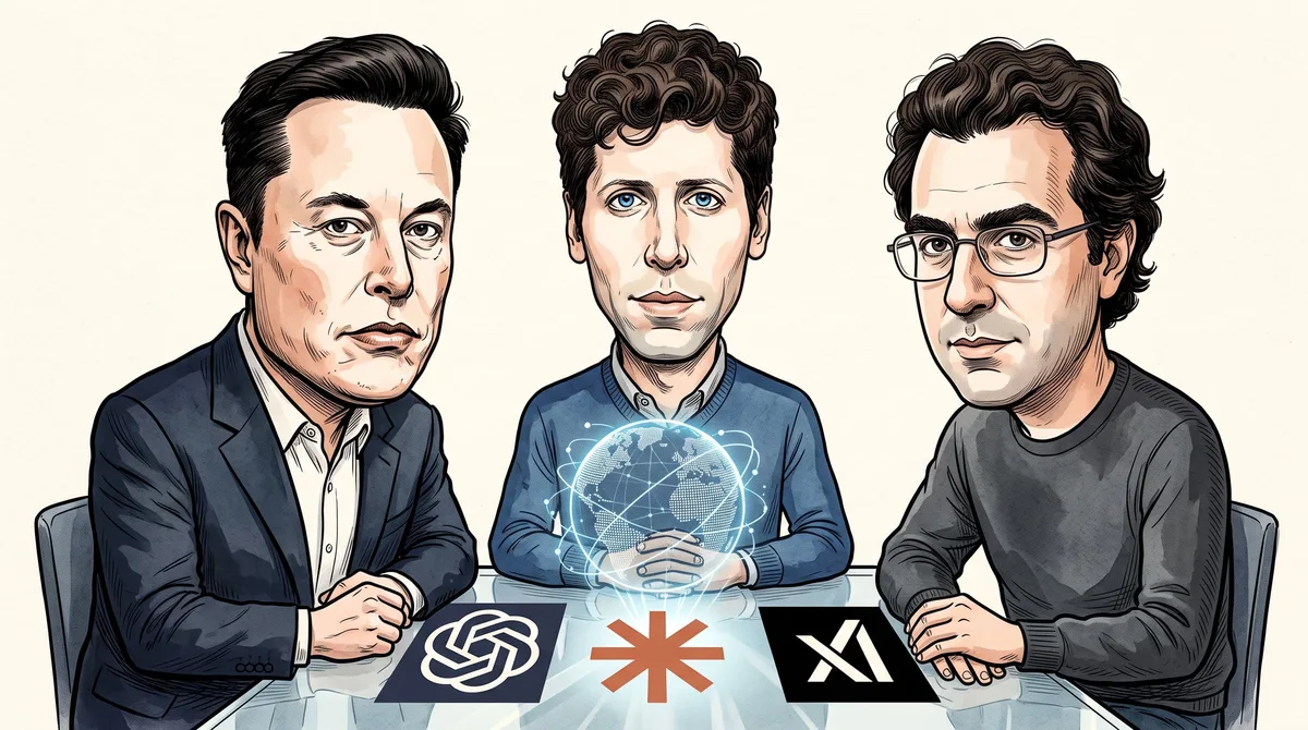 Elon Musk de X, Sam Altman de OpenAI y Dario Amodei de Anthropic quieren desacelerar el desarrollo de la IA