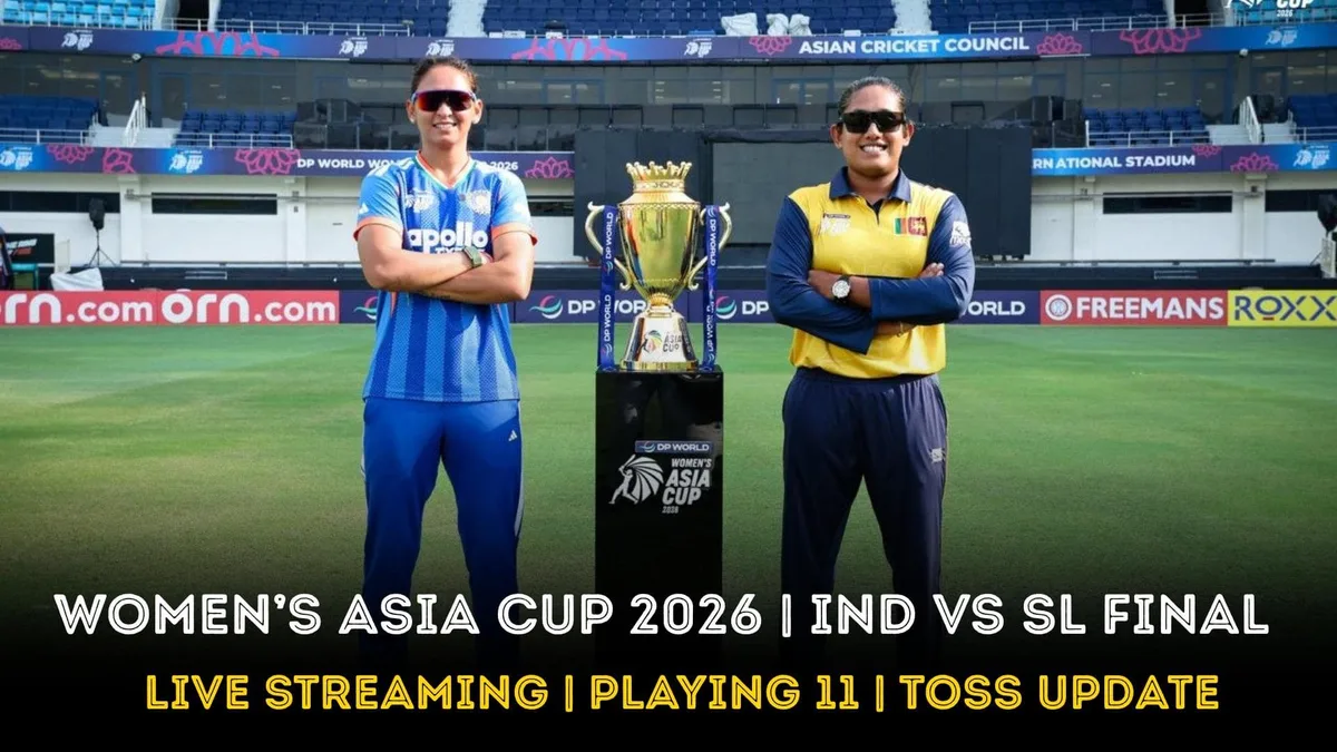 IND vs SL live streaming: How to watch women's Asia Cup final live today?