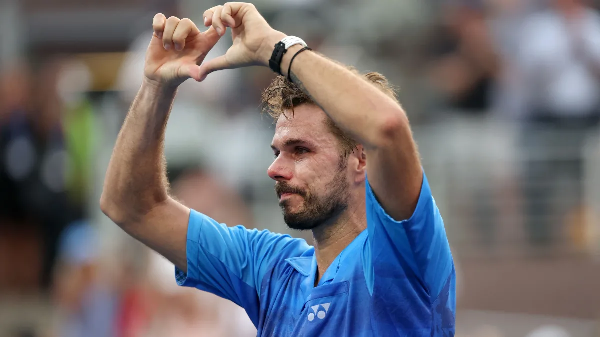 Mit 41 Jahren: Wawrinka verabschiedet sich unter Tränen von Grand-Slam-Bühne