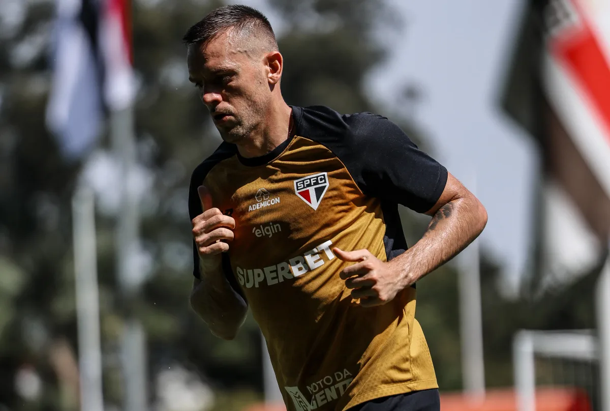 Veja as fotos do treino do São Paulo deste domingo