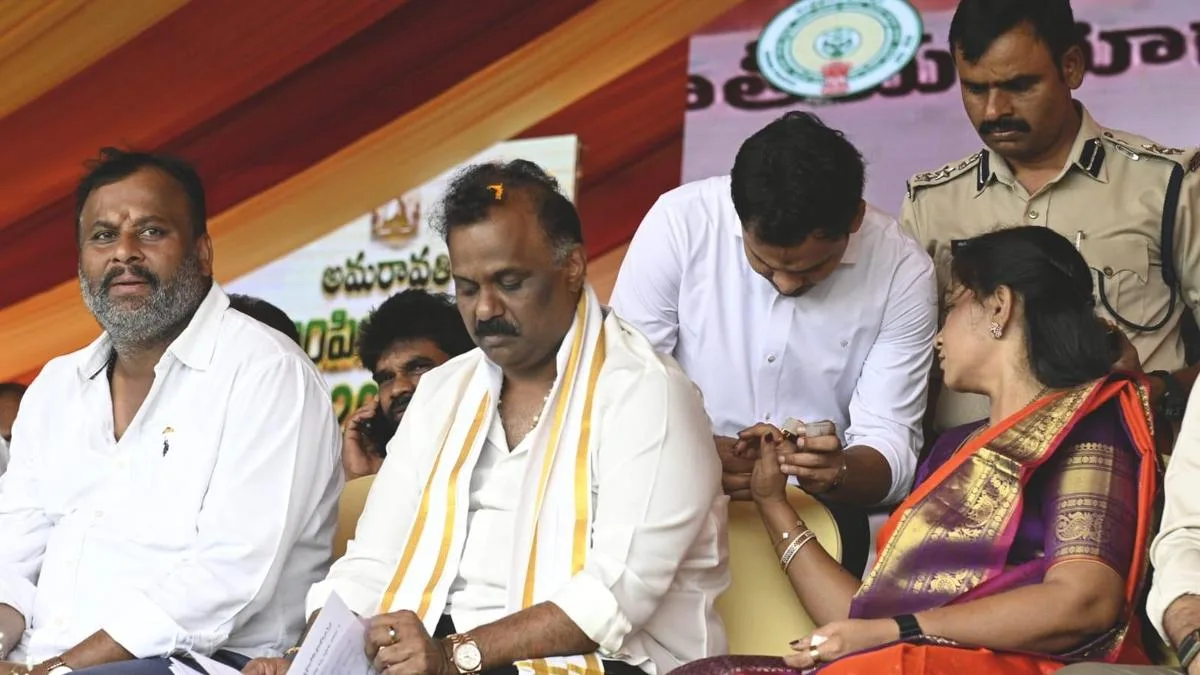 Home Minister injured by drone battery as Amaravati Championship kicks off in Tirupati