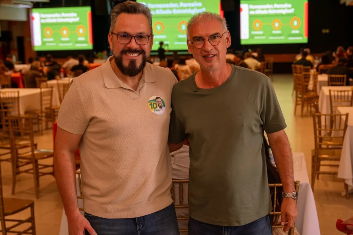 Alan Rick e Rico Leite defendem governo parceiro de quem empreende em encontro com fornecedores de supermercados