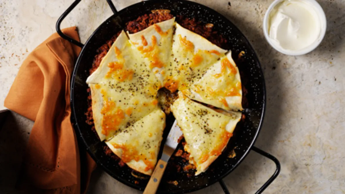 Cooking with Coles: Courtney Roulston’s cheesy Mexican-style tortilla pie