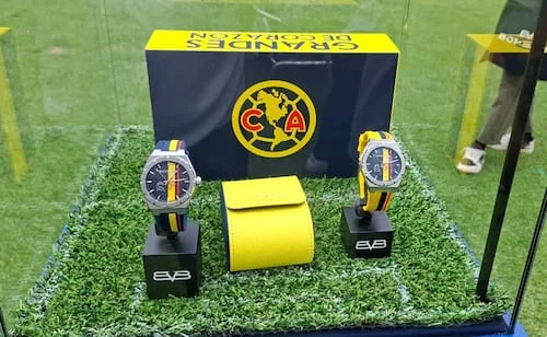 ¡Solo para coleccionistas! Lanzan reloj conmemorativo del América por su 110 aniversario