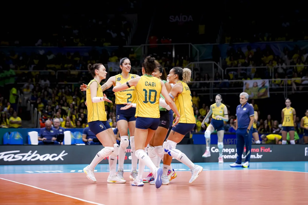 Vôlei feminino: Brasil vence Chile e pega Argentina por vaga em Los Angeles-2028