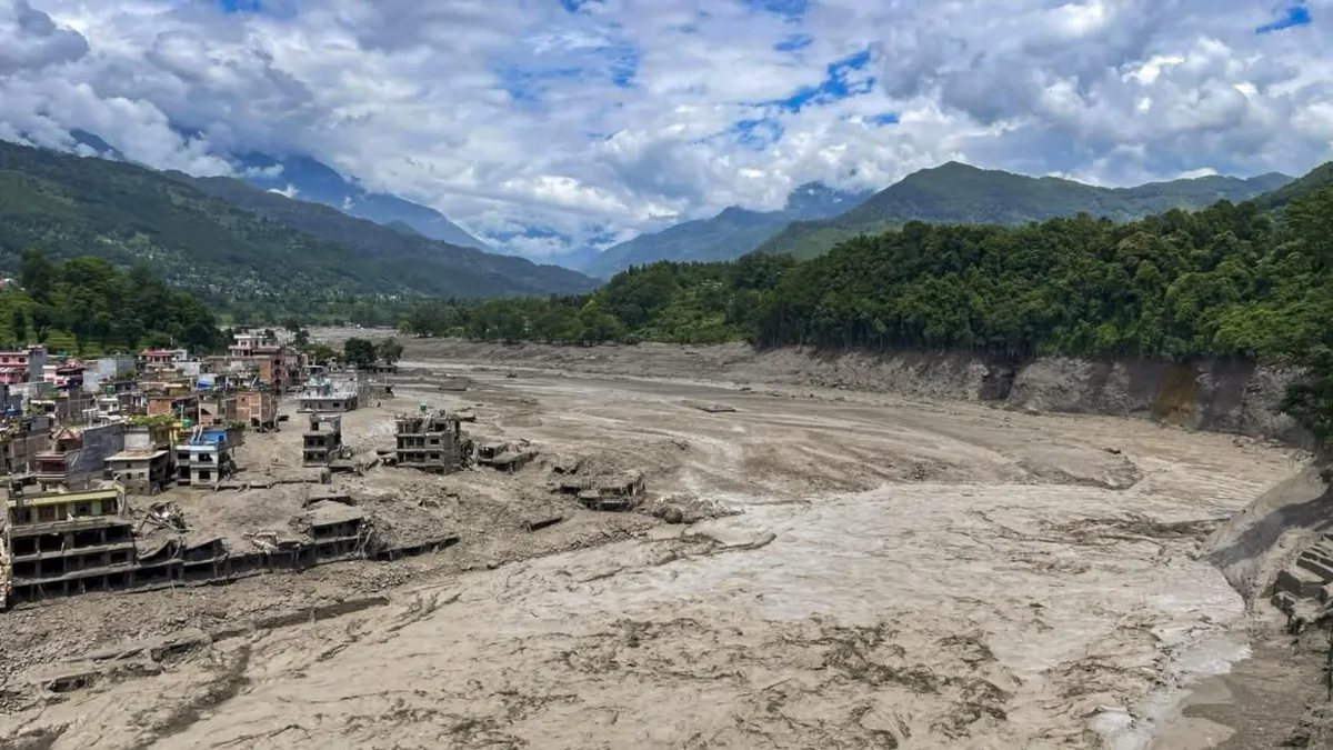 Nepal flash flood disaster caused by high-altitude glacier collapse: China