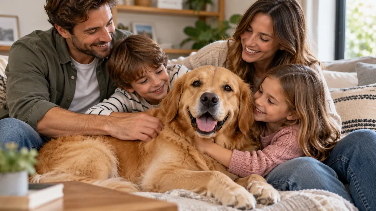 Amir Anwary, veterinario, recomienda el Golden Retriever para dueños primerizos: “Es amigable y paciente”