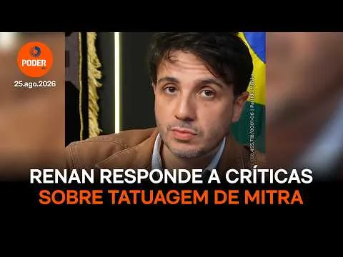 Renan Santos é criticado nas redes sociais por vídeo sobre ritual romano