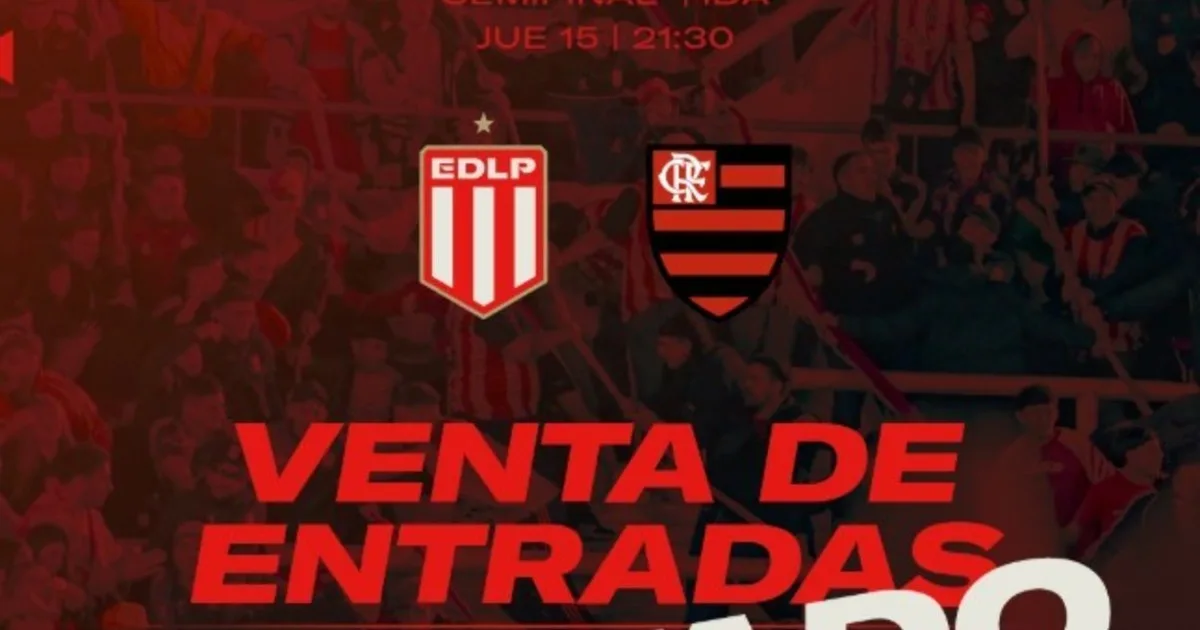 Estudiantes agotó las entradas para recibir a Flamengo: día, horario y todos los detalles del duelo de Copa Libertadores