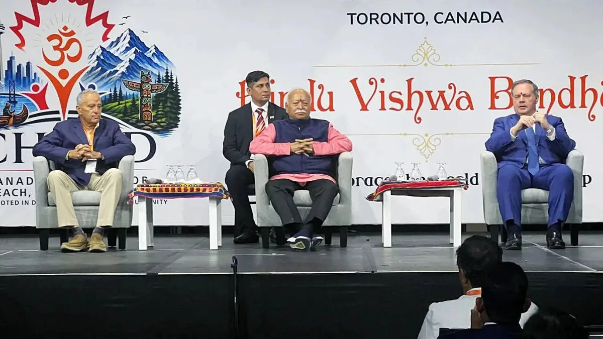 Kenney, Sikh leader share dais as Bhagwat makes global Hindu call