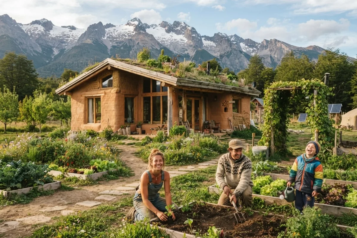 Buscan voluntarios para vivir gratis en Trevelin a cambio de trabajar en una granja, cuidar un niño y alojarse en una casa de tierra