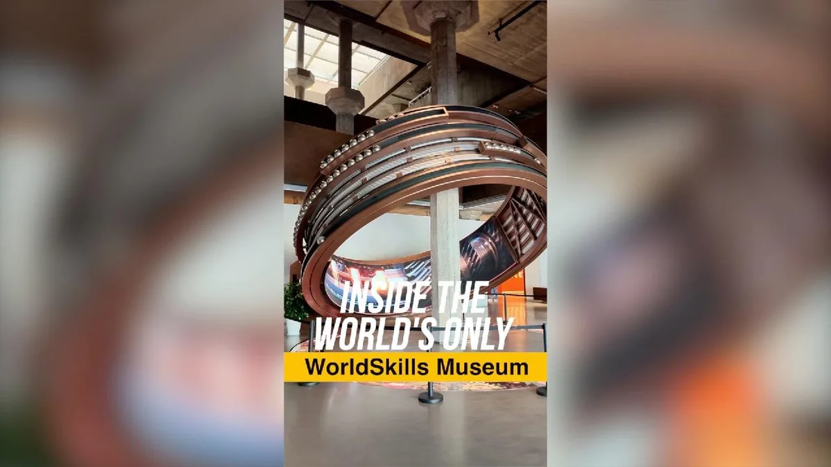 Inside the world's only WorldSkills Museum in Shanghai