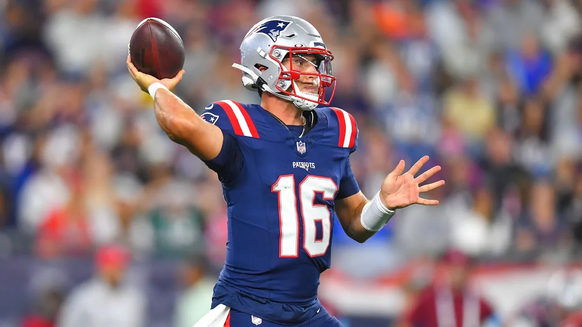 Tommy DeVito throws TD pass, Ja’Quinden Jackson taken off in ambulance as Patriots beat Eagles 24-21