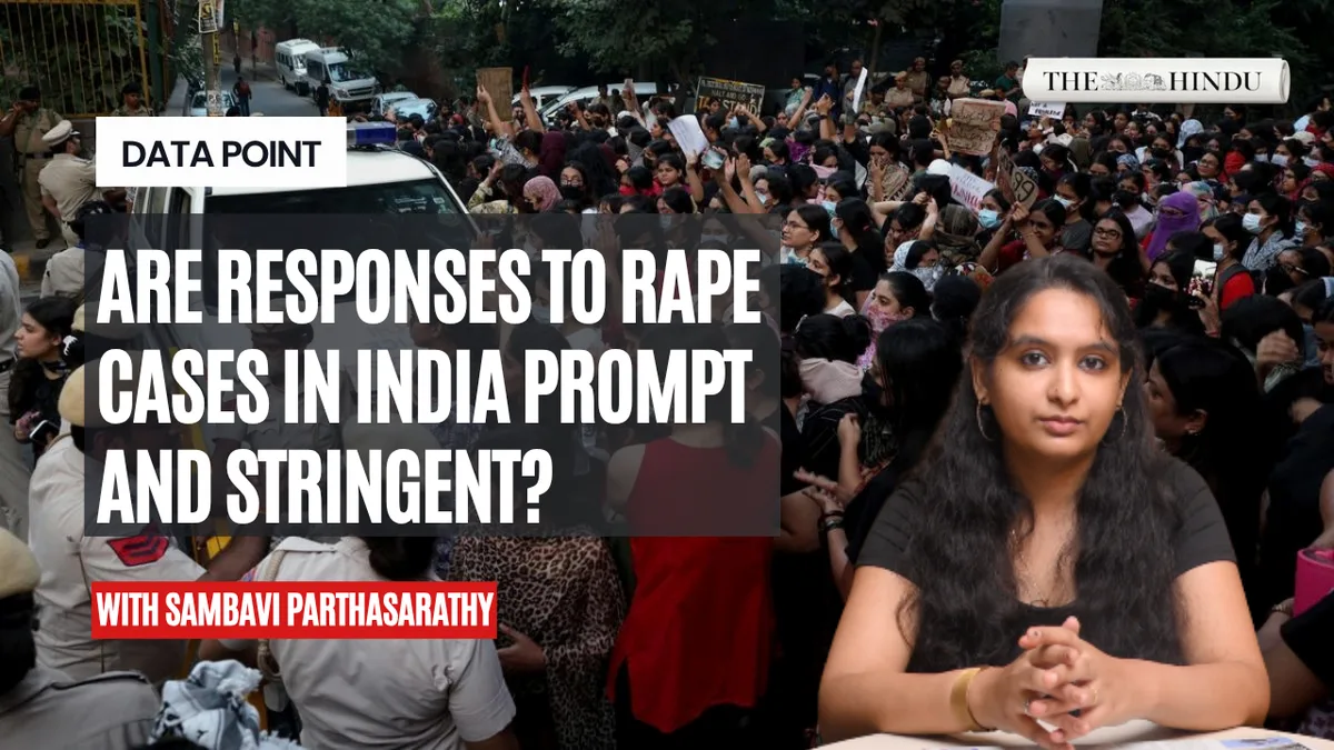 Are responses to rape cases in India prompt and stringent? | Data point