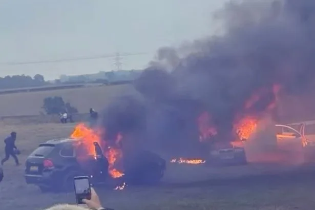 Middlesbrough gang war - live: '£80k Porsche' burned and man stabbed after A66 crash
