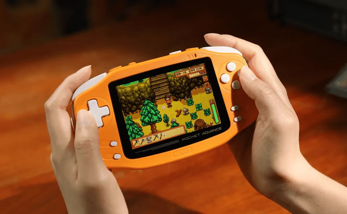 ゲームボーイアドバンスっぽいAndroid搭載ゲーム機「Konkr Pocket Advance」がAYANEOから登場