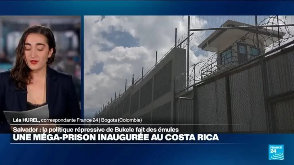 Le Costa Rica inaugure une méga-prison sur le modèle de celles du Salvador