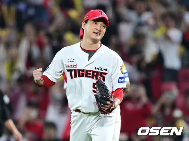 3위 끝장전쟁에서 KIA 비원의 철벽 클로저 얻다...10월 ERA 0.00 "값진 경험, 포스트시즌 즐기겠다"