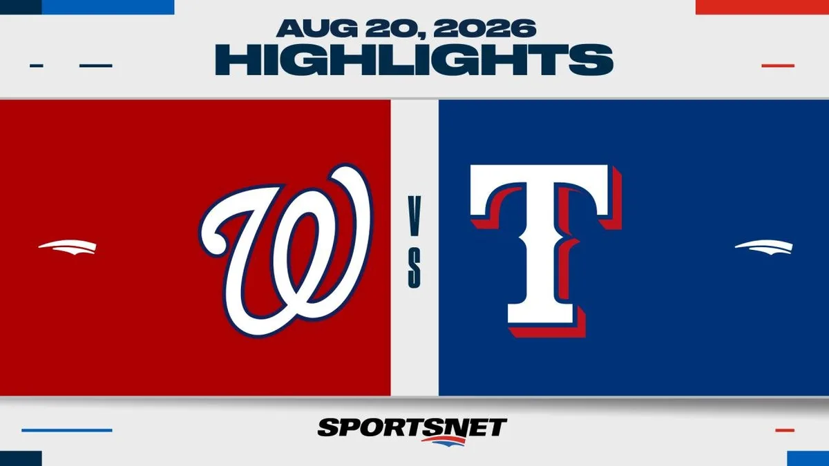 MLB Highlights: Rangers 2, Nationals 0