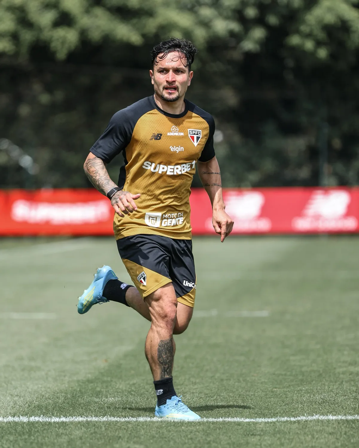 Confira as fotos do treino do São Paulo desta quarta-feira