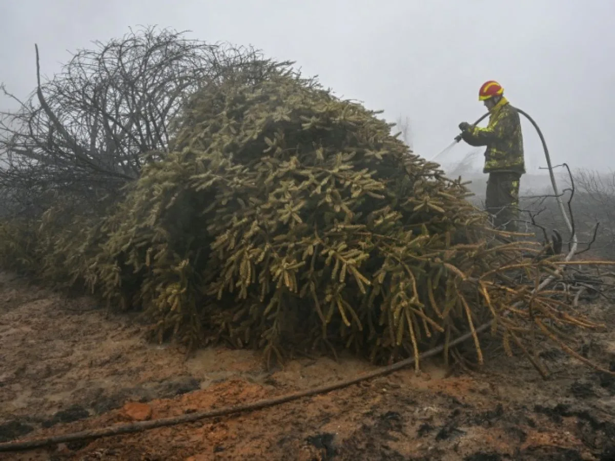 Belgique: l'incendie "encerclé", mais situation "compliquée"
