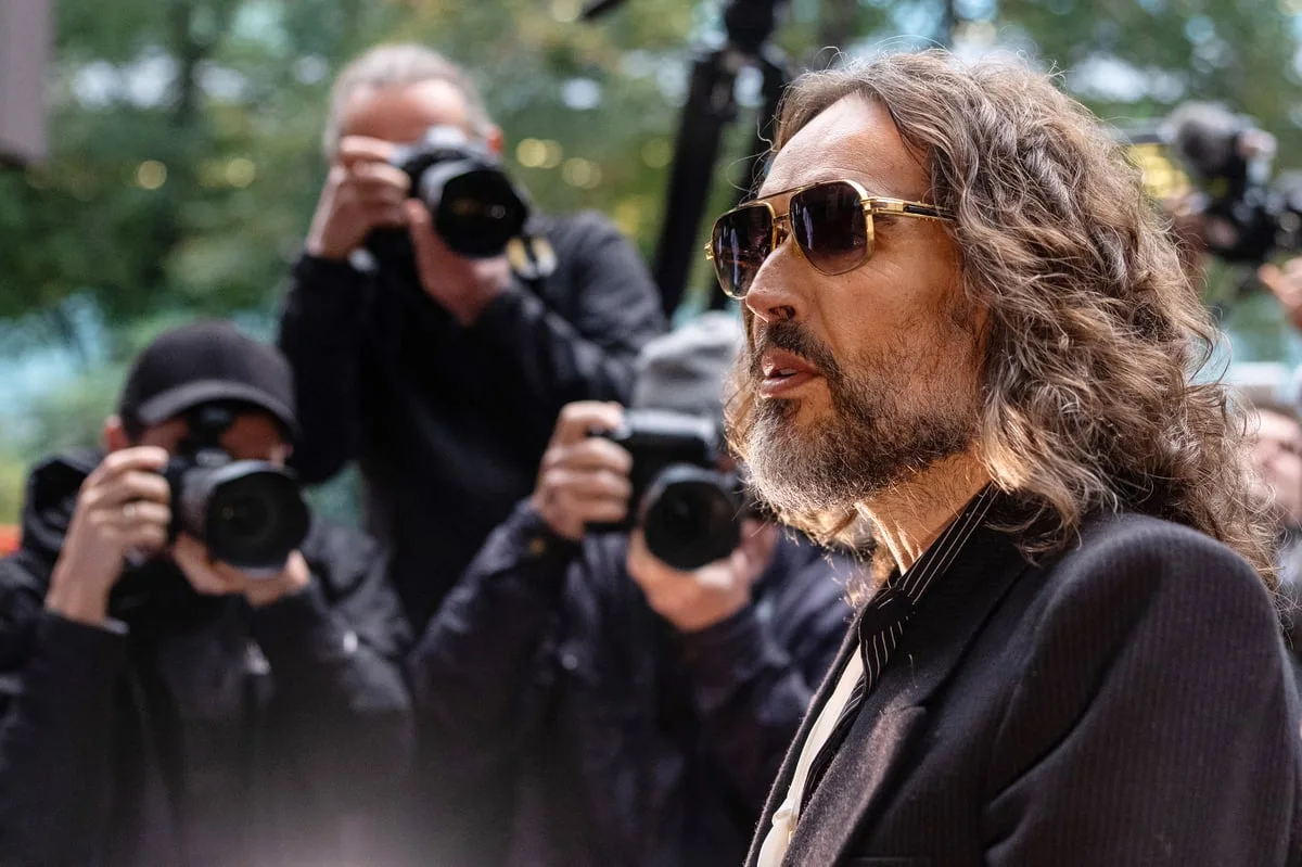 Russell Brand 'concerned' as he arrives at London court ahead of rape and sexual assault trial opening