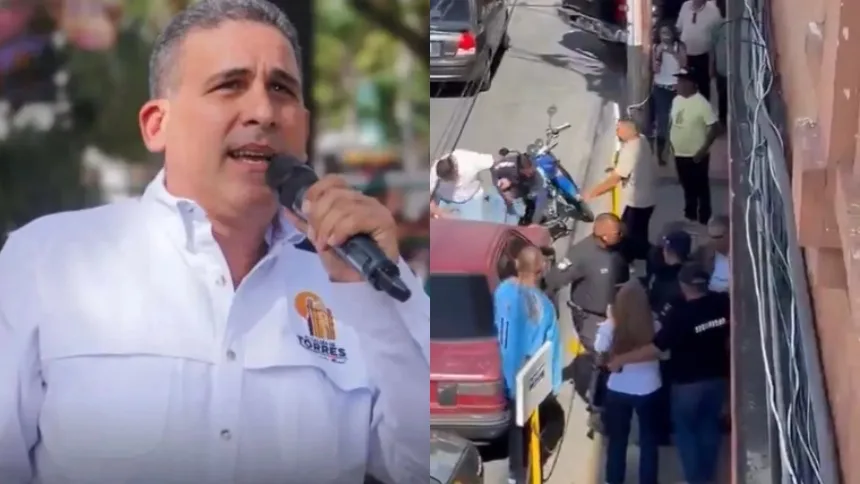 VIDEO: Denunciaron la detención del exalcalde Javier Oropeza cuando fue abordado por funcionarios del Sebin en Lara