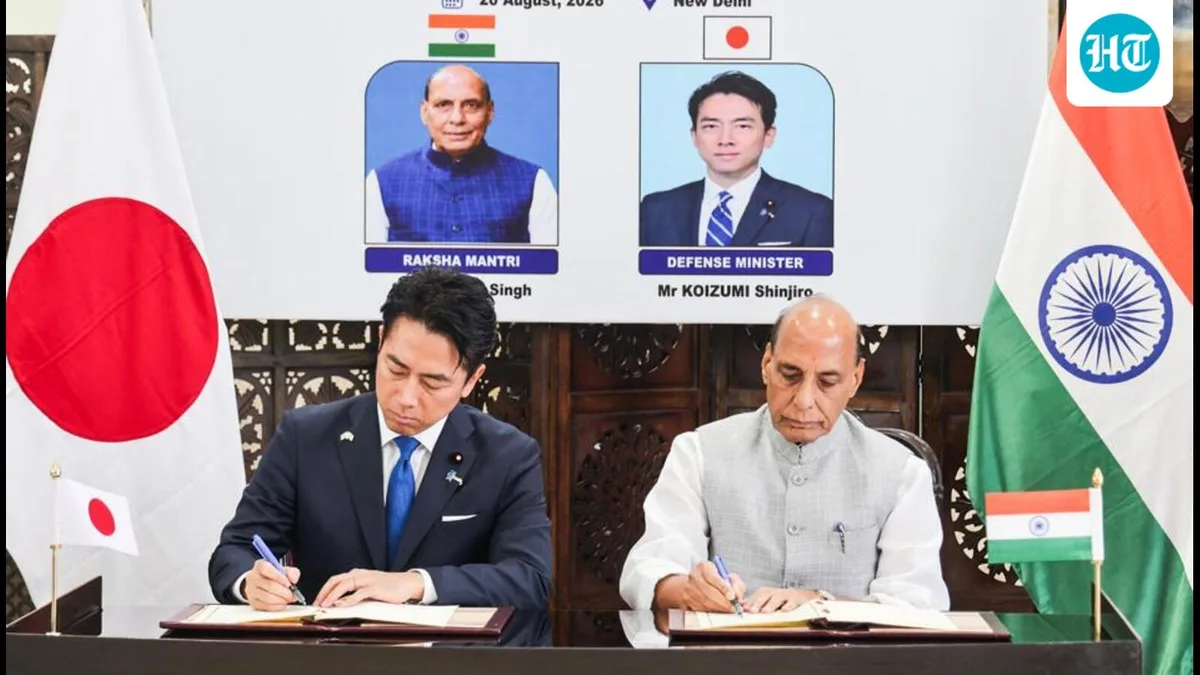 India, Japan sign agreement to deepen maritime security ties