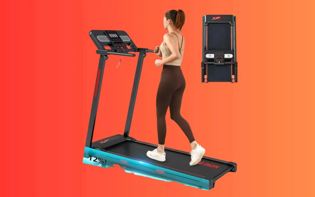 Le prix de ce tapis de course pliable s’écroule de 47 % juste pour la rentrée
