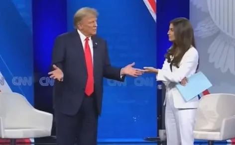 Trump volvió a cruzarse con CNN ante la ONU y apuntó contra una periodista